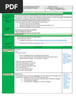 Lesson Plan in Math 5 - Experimental Probability With Annotations