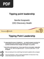 Tipping Point Leadership Neville Koopowitz