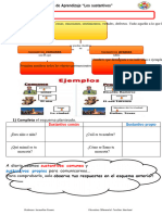 Guía Lenguaje 3° - Sustantivos y Grupos Consonánticos PIE ESRT