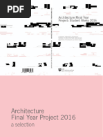 Architecture 2016 Final Year Projects