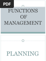 Function of Management