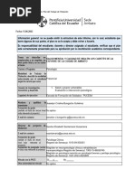 Plan De-Trabajo