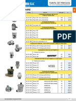 Accesorios Calefaccion Tarifa PVP SalvadorEscoda