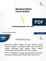 Pertemuan 3. Komunikasi Bisnis Lintas Budaya