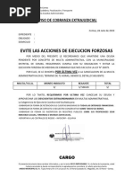 Aviso de Cobranza Extrajudicial