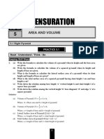 Chapter 5, Mensuration