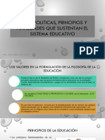 Politicas Principios y Finalidades Del Sistema Educativo - 23282 - 0