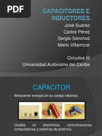 Capacitores e Inductores