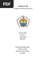 MAKALAH Analisis Dan Desain Perangkat Lunak