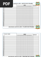 Registro de Asistencia Estudiantes 24