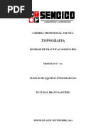 Informe 01 - Manejo de Equipos Topograficos