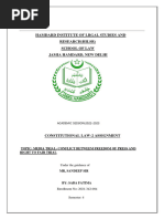 Constitutional Law J Saba Fatima