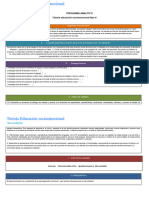 Programa Analítico Tutoria 1°, 2° y 3°