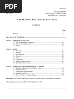 US Army Map Reading and Land Navagation Field Manual