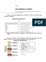 Usando Los Signos de Interrogación, Pregunta, Punto Seguido y Final.