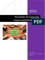 Atividade de Extensao Responsabilidade Social