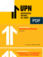 Semana 1 Introducción A La Geoquimica, Mineralogía y Petrología