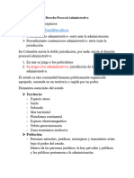 Derecho Procesal Administrativo