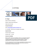 MGT 156 Management Policy and Strategy Summer 2009: Contact Information