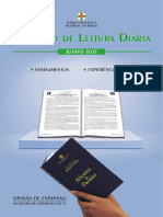 Caderno de Leitura Diária - Junho 2023