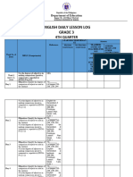 Q3 LESSON LOG English