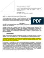 Sentencia T - 408 de 2009 Taller Caso Matha Lia