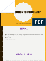 Introduction To Psychiatry