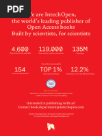 We Are Intechopen, The World'S Leading Publisher of Open Access Books Built by Scientists, For Scientists