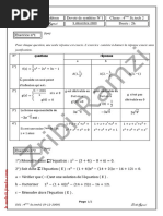 Devoir de Synthèse N°1 - Math - BacTechnique (2009-2010) MR Zribi Ramzi