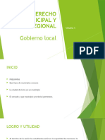 Sesión 5 - Gobierno Local