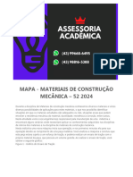 Mapa - Materiais de Construção Mecânica - 52 2024