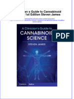 PDF A Clinician S Guide To Cannabinoid Science 1St Edition Steven James Ebook Full Chapter