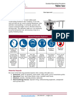 Table Saw SOPdgbnmmm