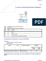 Sensor de Velocidad de La Bomba de Refrigerante F805