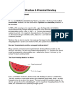 Atomic Structure and Chemical Bonding