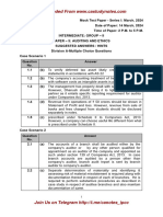 CA Inter Audit A MTP 1 May 2024