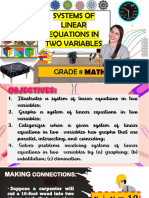Math 8a - Systems of Linear Eq in Two Variables