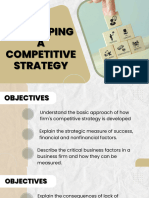 Developing A Competitive Strategy 1 Compressed