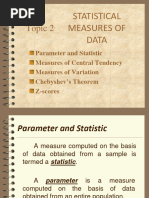 2-Statistical Measures of Data