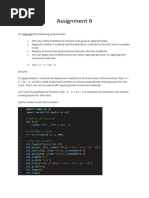 Assignment 6