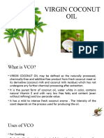 VIRGIN COCONUT OIL Product Presentation