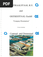 Centraalstaal B V and Ostseestall GMBH