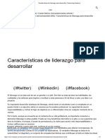 Características de Liderazgo para Desarrollar - Networking Academy