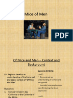 Of Mice and Men