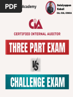 CIA 3 Part Vs CIA Challenge - Updated