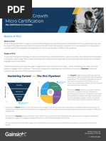 Gainsight PX PLG Micro Certification PDF