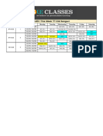 Time Table 2024-25 - 8,9,10 TH Icse