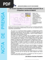 Carta de Agradecimiento de Un Usuario A Un Compañero.