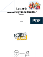 S2 法语口语课5 Tu as une grande famille?