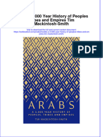 PDF Arabs A 3 000 Year History of Peoples Tribes and Empires Tim Mackintosh Smith Ebook Full Chapter